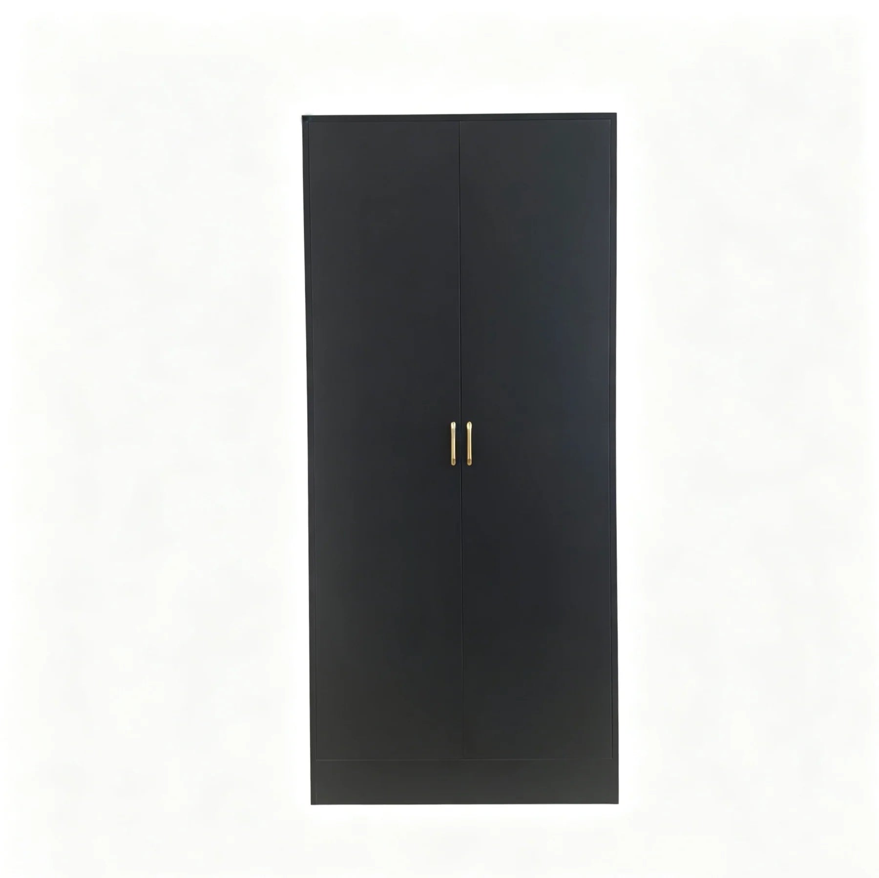 Fairmount 2 Door Wardrobe - Black - Finel Living