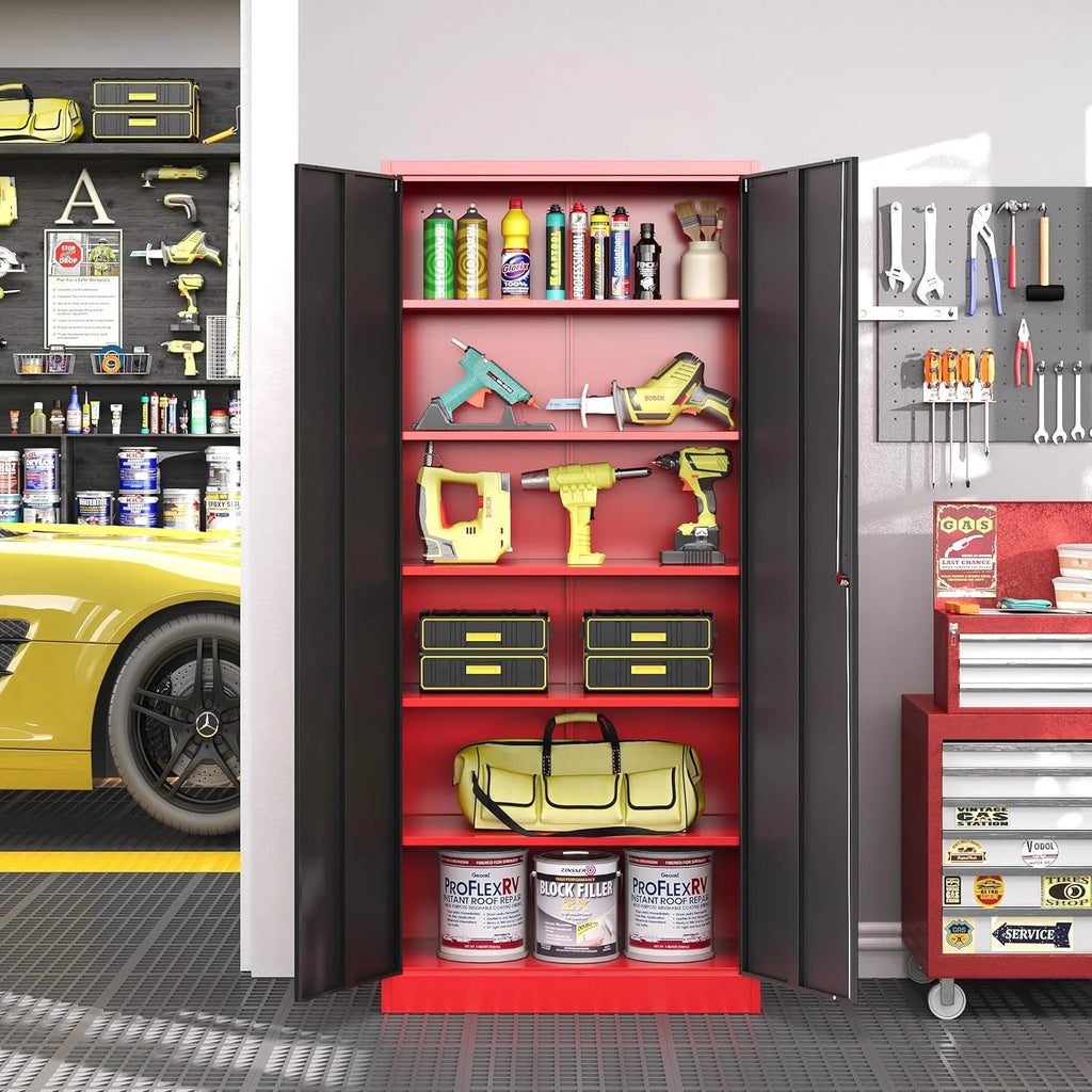 SpaceLock 5 Shelves Metal Cabinet