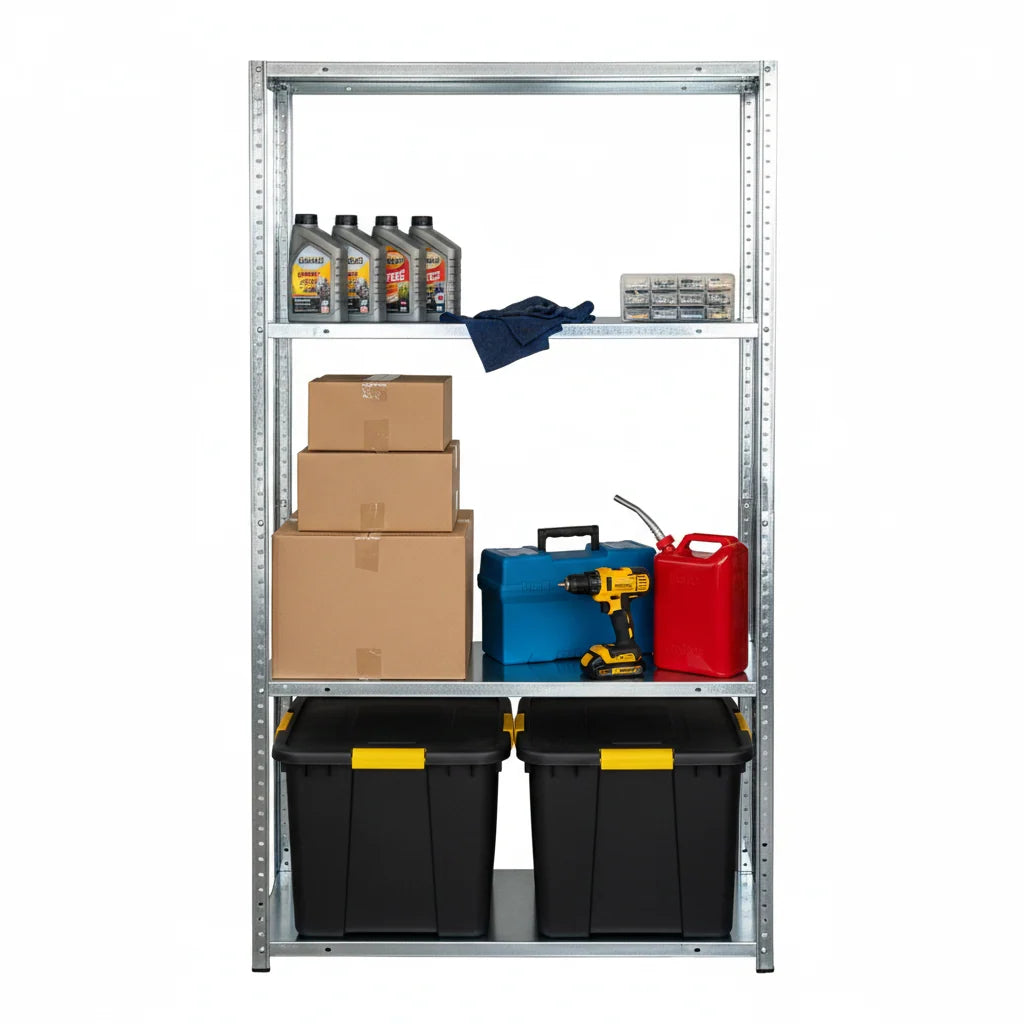 StackPro Galvanized 4 Layer Shelf - 150 X 75 X 30CM