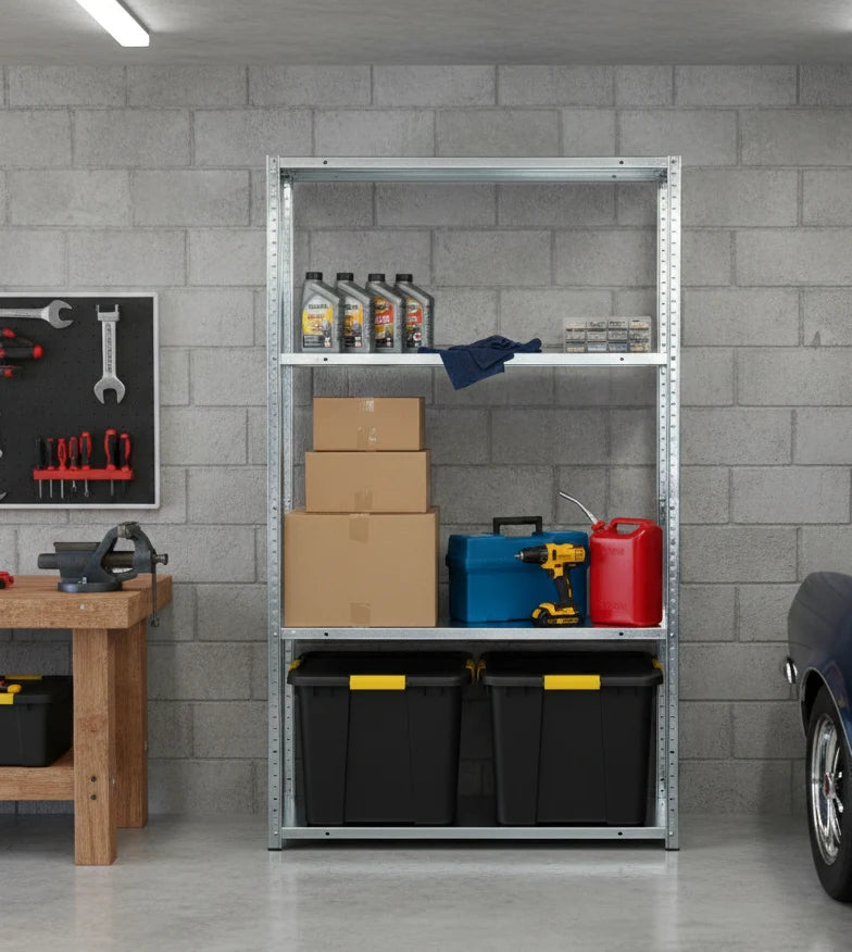 StackPro Galvanized 4 Layer Shelf - 150 X 75 X 30CM