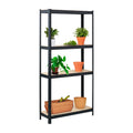 Fine Living - 4 Layer Shelf Matt Black