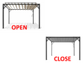 RoyalPatio Bioclimatic Pergola - Beige - Finery