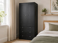 Loften 2 Door and 3 Drawer Wardrobe - Finery
