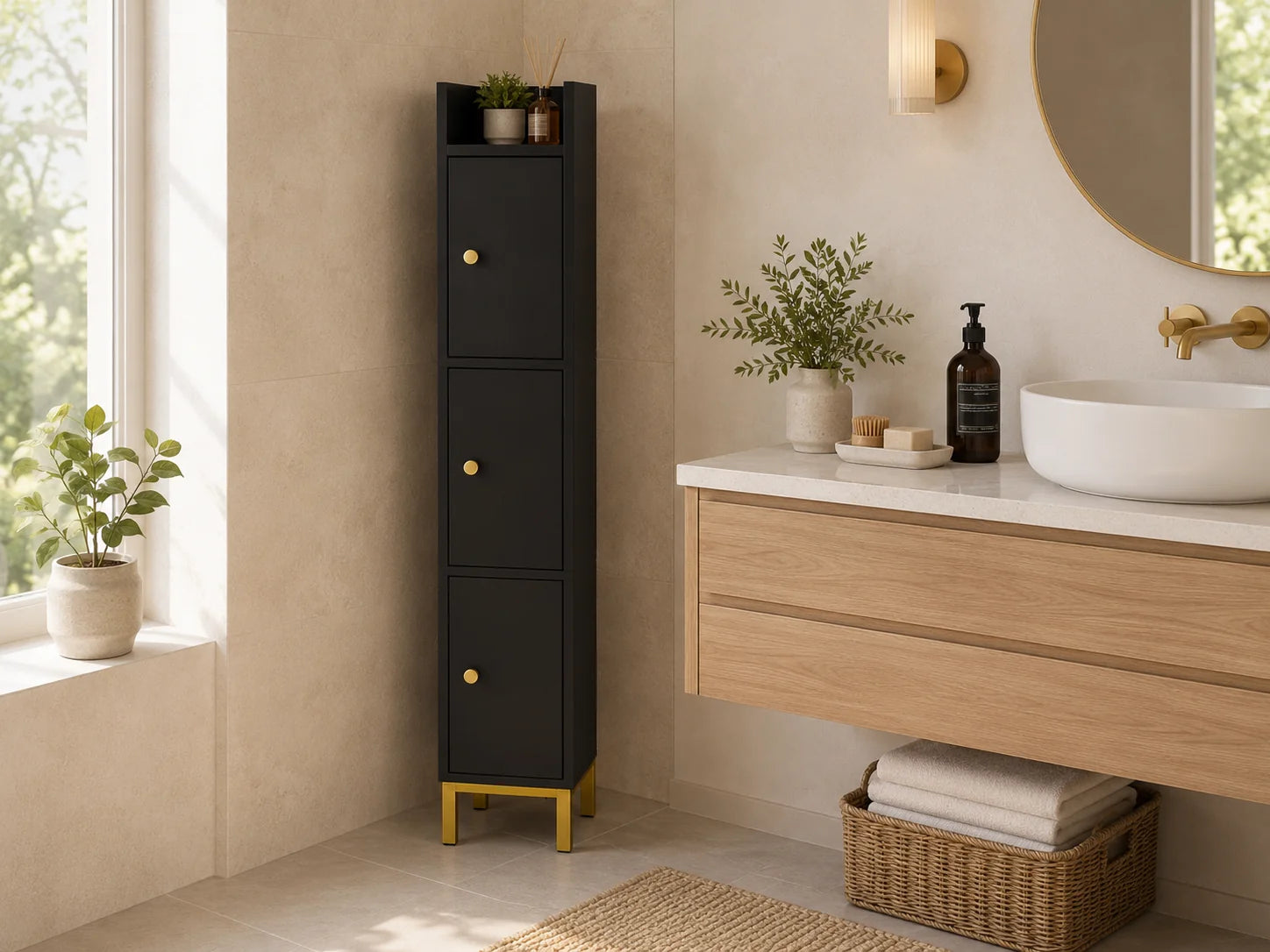 Libson Slim Storge Cabinet