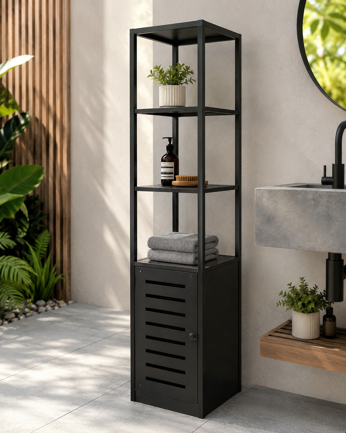Capri Slim Storge Cabinet