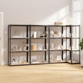 FINERY - 6 Layer Shelf Matt Black (PACK OF 2)