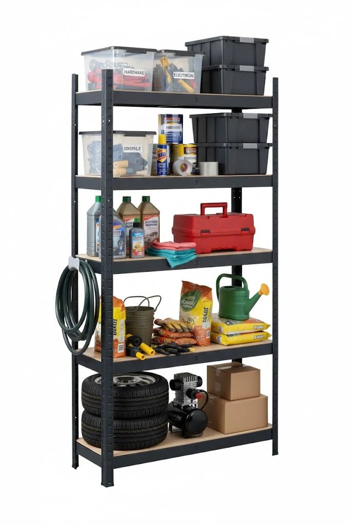 Fine Living - 5 Layer Shelf Matt Black