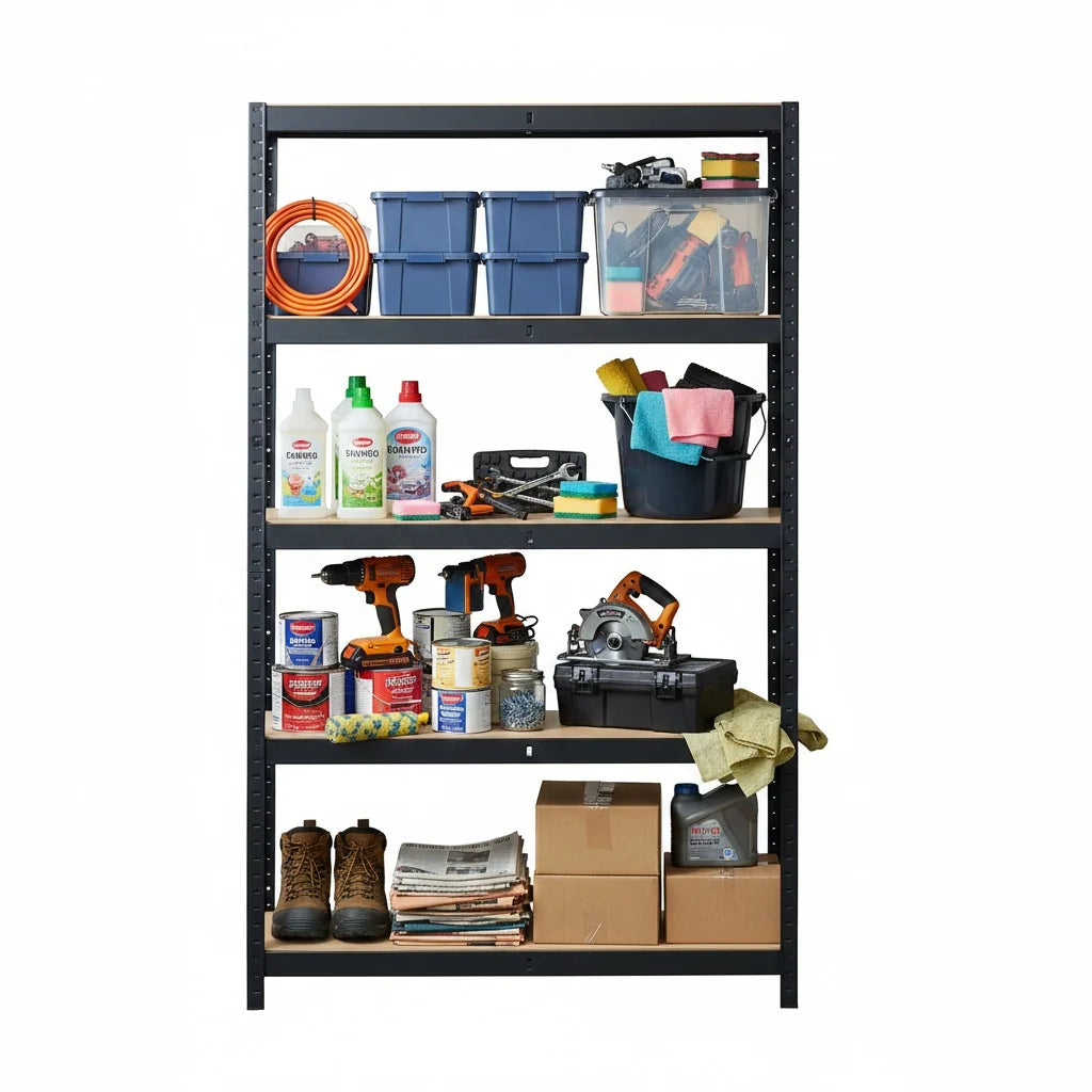 Fine Living - 5 Layer Shelf Matt Black