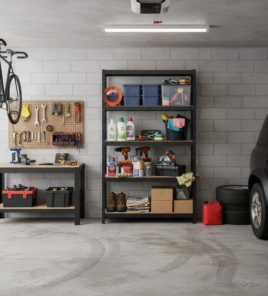 Fine Living - 5 Layer Shelf Matt Black