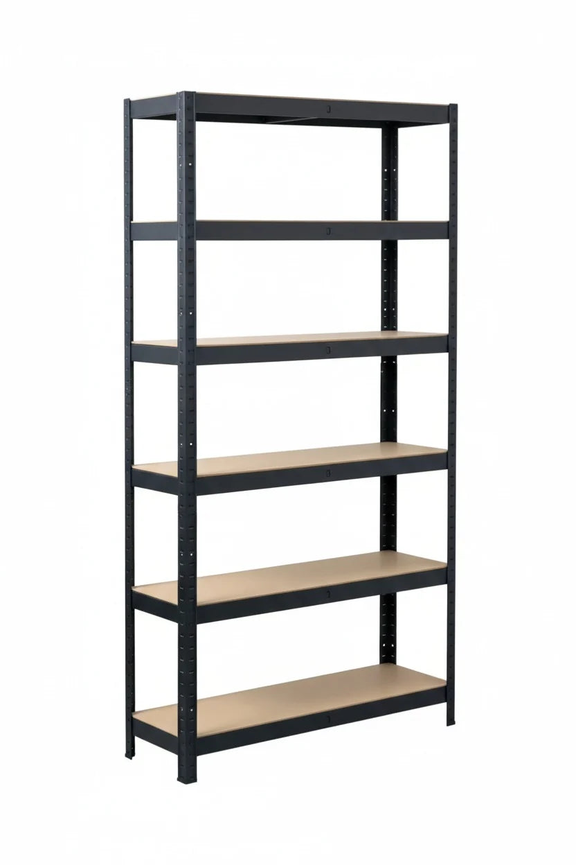 Fine Living - 6 Layer Shelf Matt Black