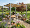 RoyalPatio Bioclimatic Pergola - Beige - Finery