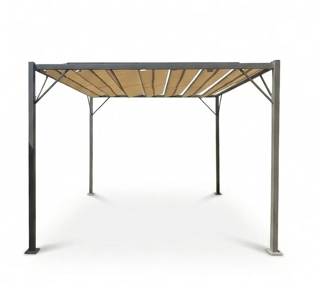 RoyalPatio Bioclimatic Pergola - Beige - Finery