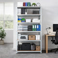 6 Tier Shelf - Galvanized Steel - 180 x 90 x 30 cm